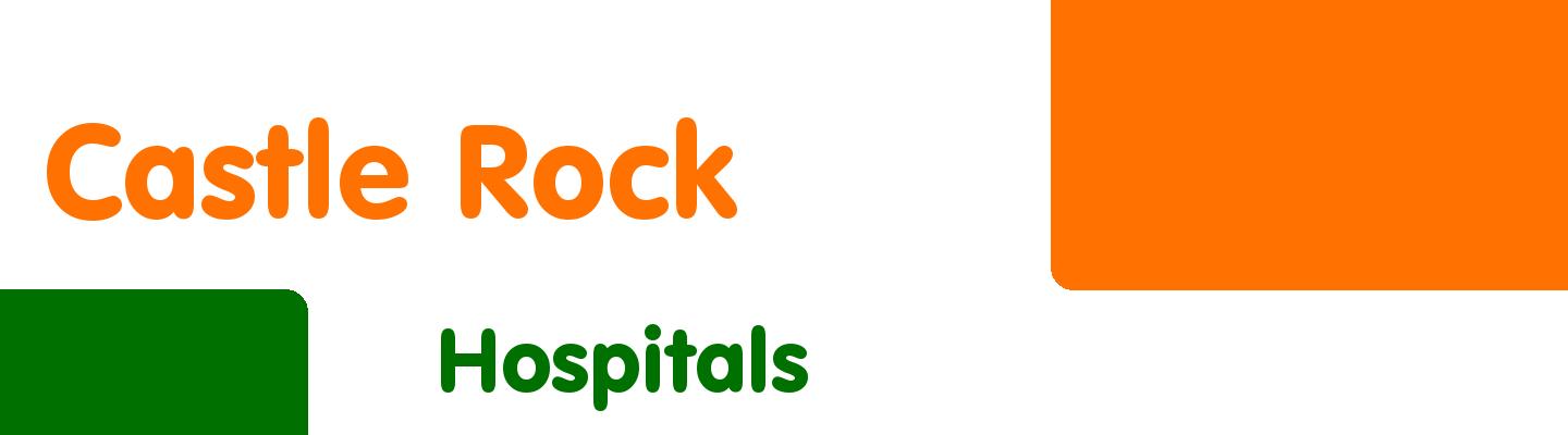 Best hospitals in Castle Rock - Rating & Reviews